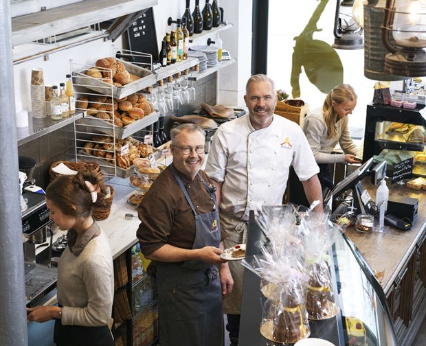 Niklas och Daniel bytte finkrogen till hembageriet 