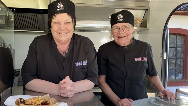 Tanterna i vagnen blev en rullande succ�