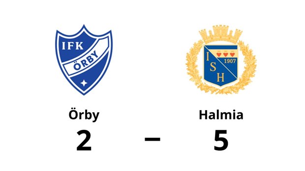 Seger för Halmia med 5-2 mot Örby Seger för Halmia med 5-2 mot Örby