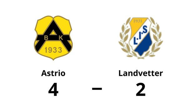 Henrik Johansson het nr Astrio besegrade Landvetter