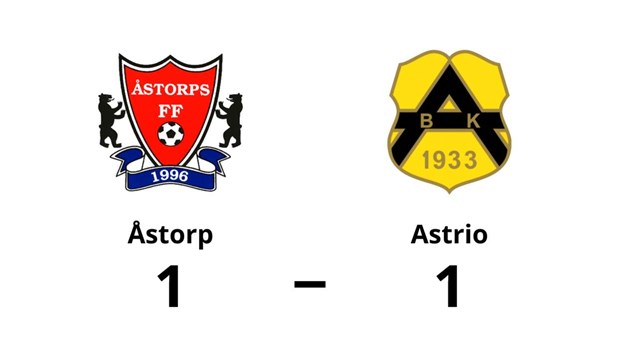 Astrio tappar i toppstriden - kryss mot �storp