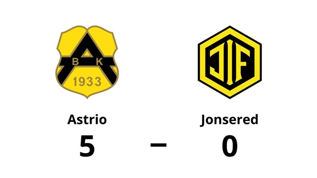 Astrio utklassade Jonsered
