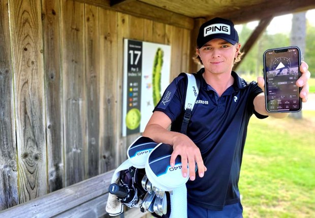 Halmstadproffsets golfapp har blivit en global succé