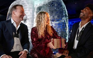 Tre julstjrnor p turn: 