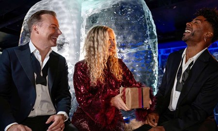 Tre julstjrnor p turn: 