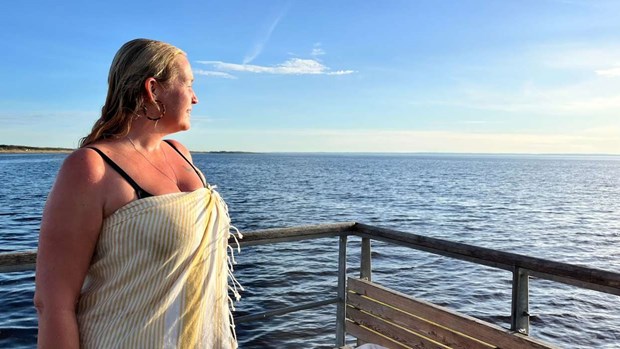 Sofia om vinterbadsäsongen: Sofia om vinterbadsäsongen: