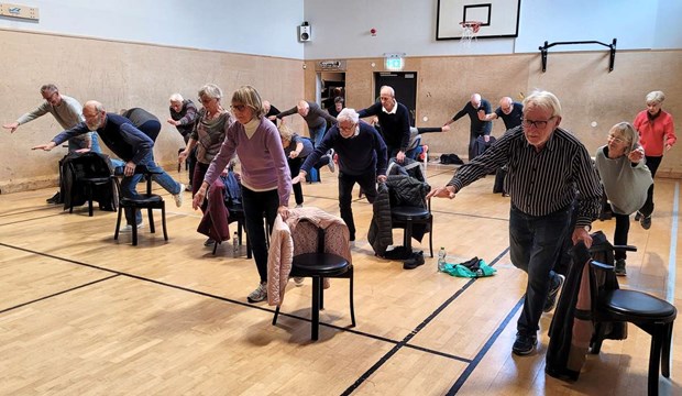 Balansträning och gemenskap i blåljusmiljö Balansträning och gemenskap i blåljusmiljö