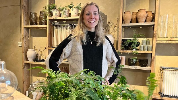 Fr�n garaget i Skummesl�v till butik i Halmstad