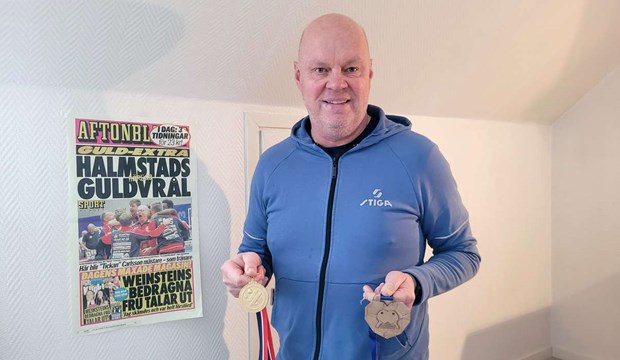 �Pingisen kommer f�lja mig in i d�den�