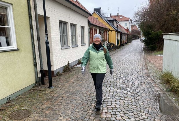 Mingla i skogen i st�llet f�r p� krogen 