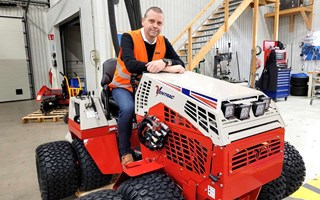 Golfsveriges maskinj�tte v�xer i S�ndrum 