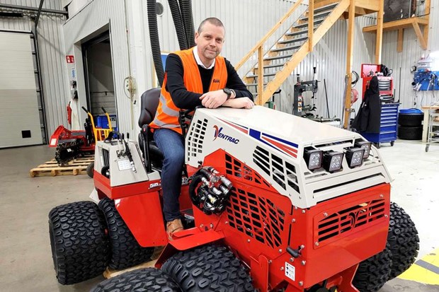 Golfsveriges maskinj�tte v�xer i S�ndrum 