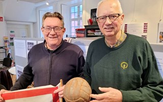 Halmstads idrottsminnen v�cks till liv p� slottet