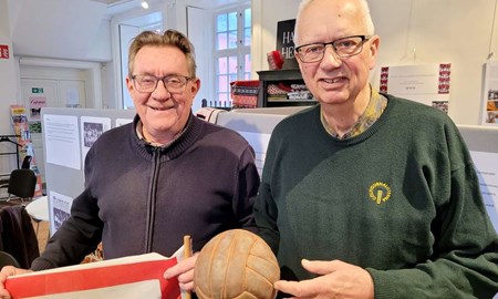 Halmstads idrottsminnen väcks till liv på slottet