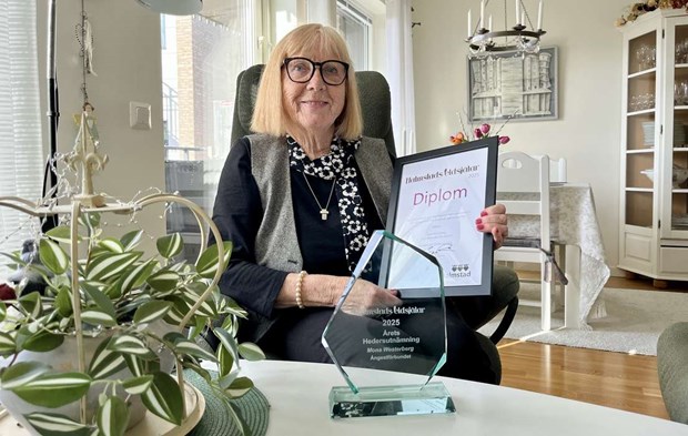 Hon v�gade g� upp p� scen igen