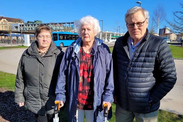 Krav fr�n pension�rer m�ttes av tystnad