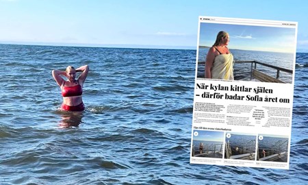 Över 10 grader – då är den riktiga badsäsongen slut