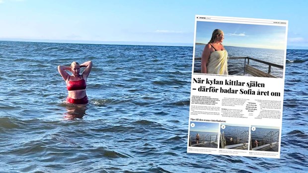 Över 10 grader – då är den riktiga badsäsongen Över 10 grader – då är den riktiga badsäsongen