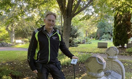 Kyrkogården där minnen får slå rot